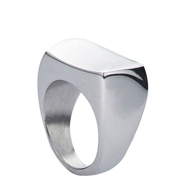 Anillo Liso Plateado